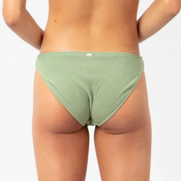 Rip Curl Solid Bikini, Green - Picture 7 of 14